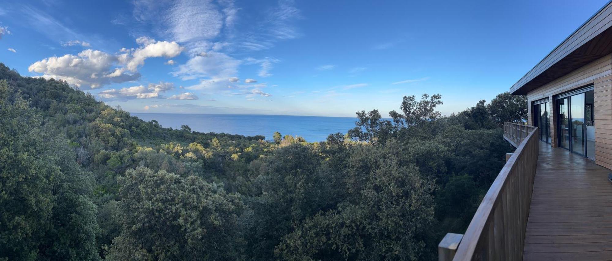 Villa L'Alpana En Bois Vue Mer A 180 Degres ساري سولينزارا المظهر الخارجي الصورة